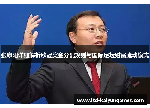 张康阳详细解析欧冠奖金分配规则与国际足坛财富流动模式