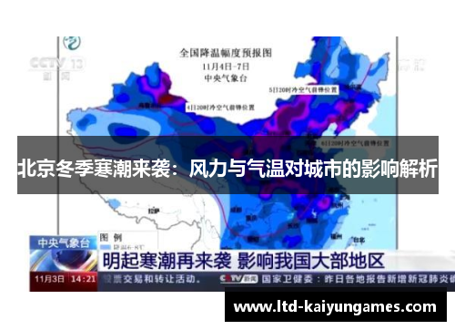 北京冬季寒潮来袭：风力与气温对城市的影响解析